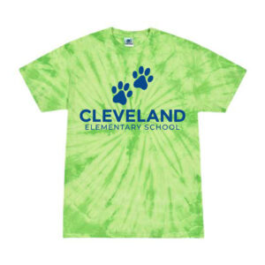 Cleveland Cougars: Short Sleeve Tie Dye Tee