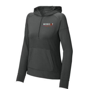 Mishicot Girls Basketball - Stretch Performance 1/4 Zip Hoodie (Ladies)