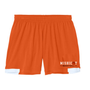 Mishicot Girls Basketball - Colorblock Basketball Shorts (5" Inseam) (Ladies)