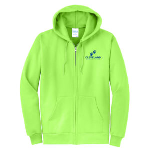Cleveland Cougars: Full Zip Hooded Sweatshirt