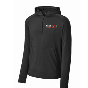 Mishicot Girls Basketball - Stretch Performance 1/4 Zip Hoodie