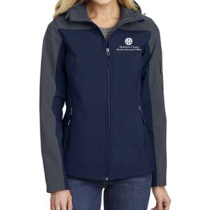 DA's Office - Soft Shell Jacket Hooded (Ladies)