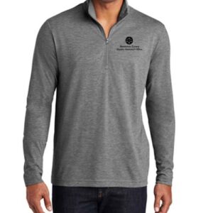 DA's Office - Tri-blend Wicking 1/4 Zip Pullover